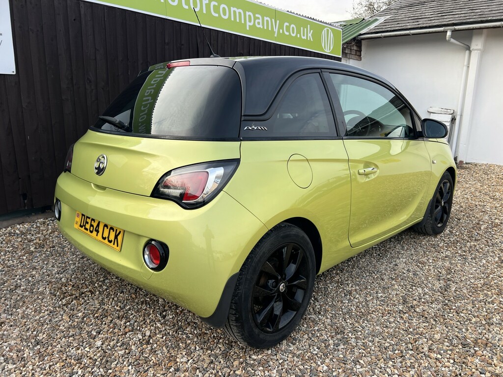 Vauxhall Adam Hatchback 1.4 16V Jam 2014 DE64CCK Green #6