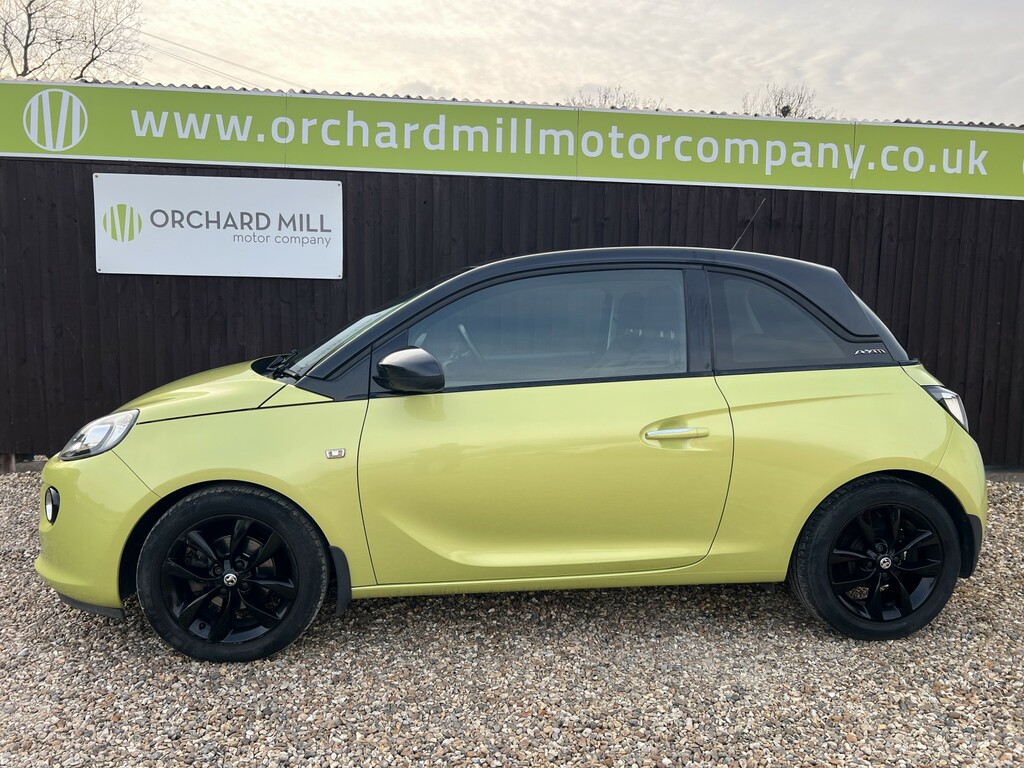 Vauxhall Adam Hatchback 1.4 16V Jam 2014 DE64CCK Green #3