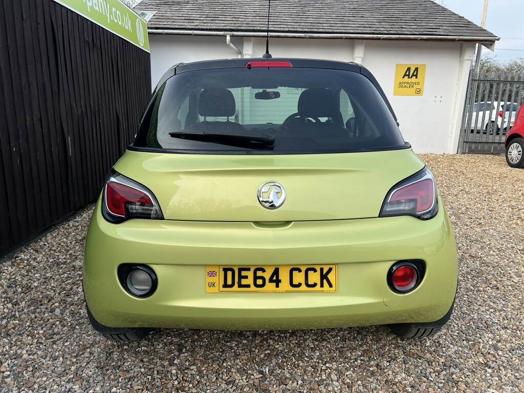 Vauxhall Adam Hatchback 1.4 16V Jam 2014 DE64CCK Green #5