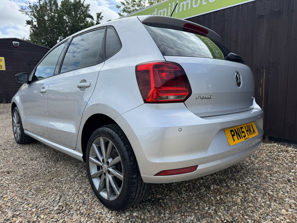 Volkswagen Polo Hatchback 1.0 Bluemotion Tech Se Design 2015 PN15HKA Silver #4