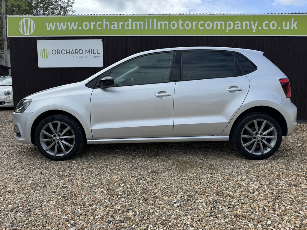Volkswagen Polo Hatchback 1.0 Bluemotion Tech Se Design 2015 PN15HKA Silver #3