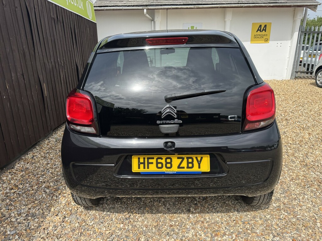 Citroen C1 Hatchback 1.0 Vti Urban Ride 2018 HF68ZBY Black #5