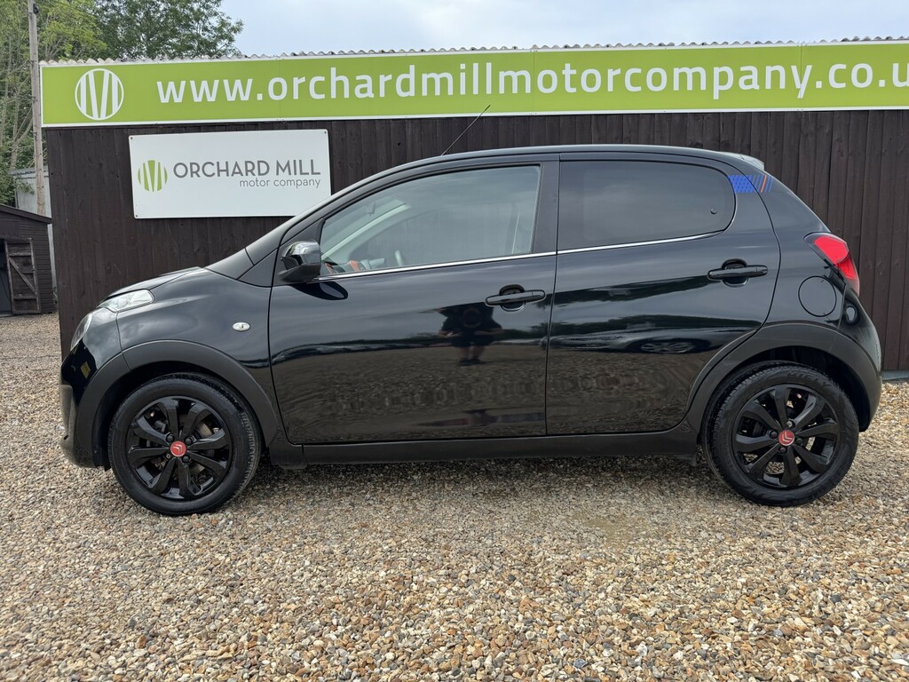 Citroen C1 Hatchback 1.0 Vti Urban Ride 2018 HF68ZBY Black #3