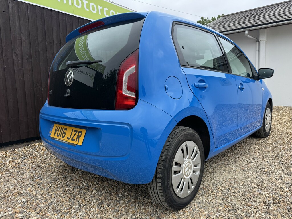 Volkswagen Up Hatchback 1.0 Move Up 2016 VU16JZR Blue #6