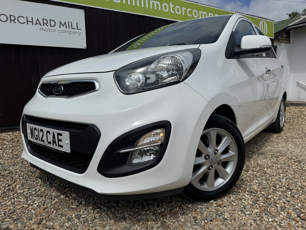 Kia Picanto Hatchback 1.3 Ecodynamics 2 2012 WG12CAE White