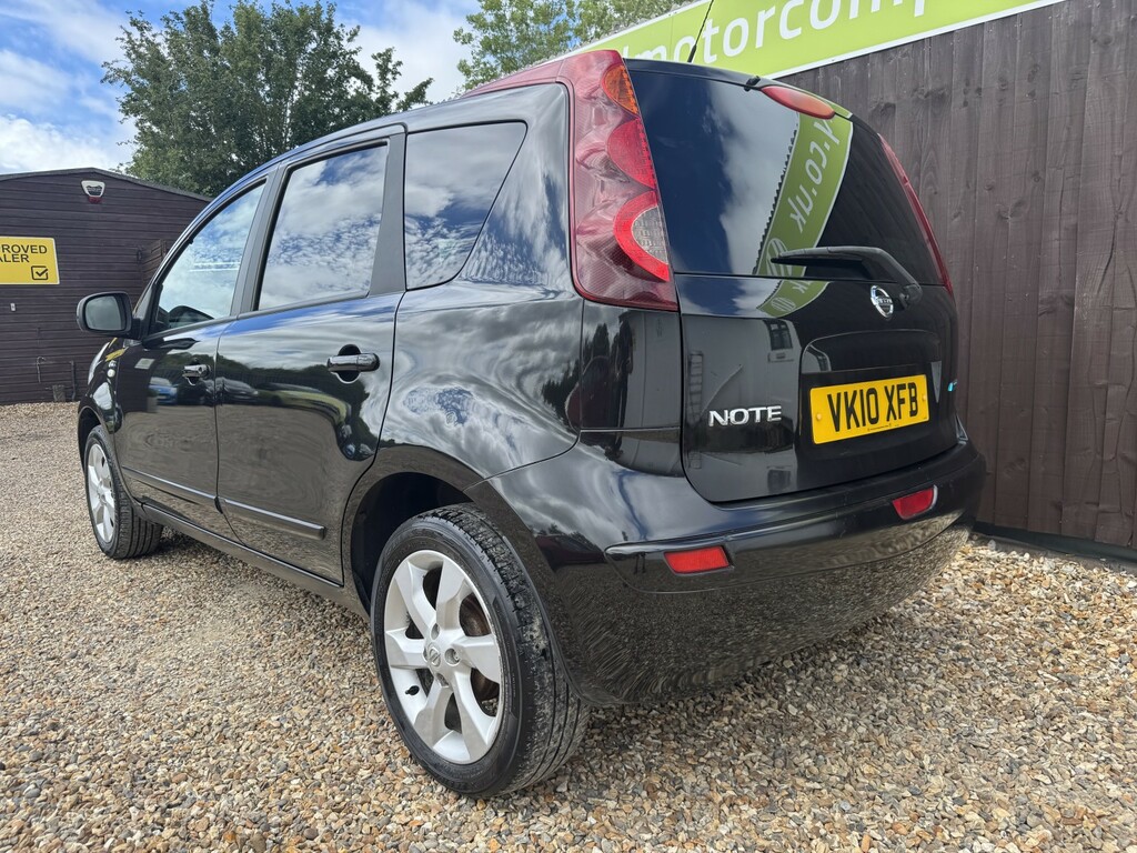 Nissan Note Hatchback 1.4 16V N-tec 2010 VK10XFB Black #4