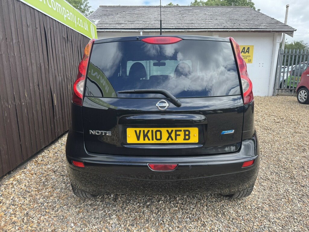 Nissan Note Hatchback 1.4 16V N-tec 2010 VK10XFB Black #5