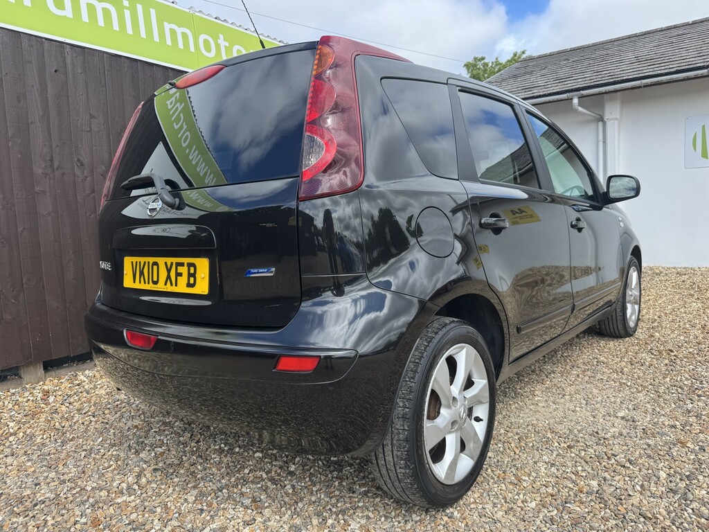 Nissan Note Hatchback 1.4 16V N-tec 2010 VK10XFB Black #6