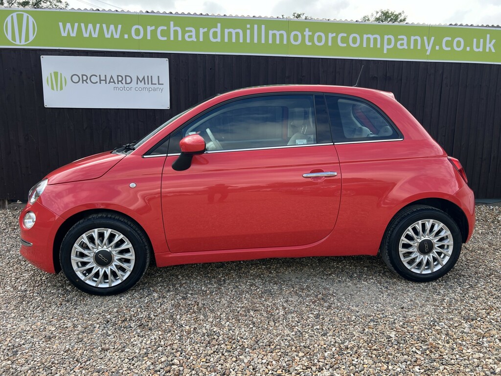 Fiat 500 Hatchback 1.2 500 E6b 1.2 69Hp Lounge 2018 WO67KPP Pink #3