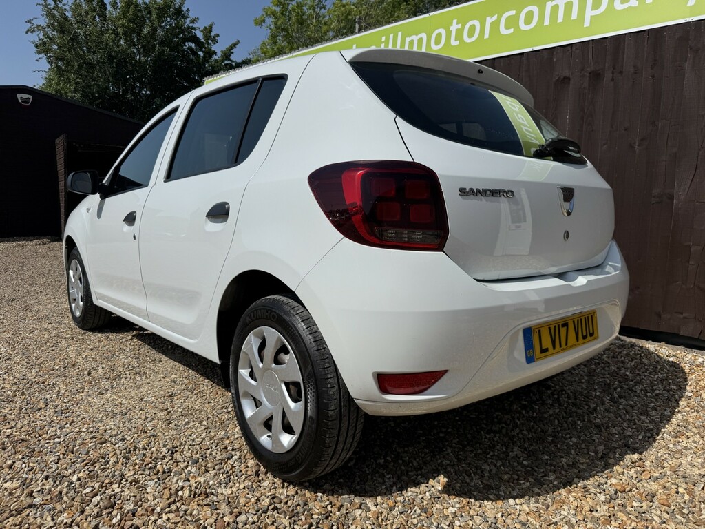 Dacia Sandero 1.0 Ambiance Sce 75 White #4