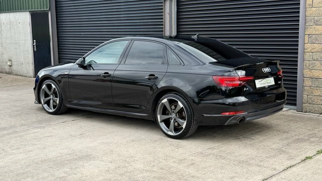 Audi A4 Tfsi S Line Saloon SV18KRE Black #3