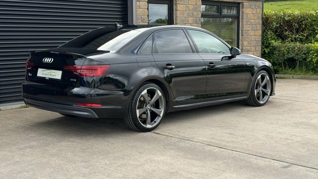 Audi A4 Tfsi S Line Saloon SV18KRE Black #5
