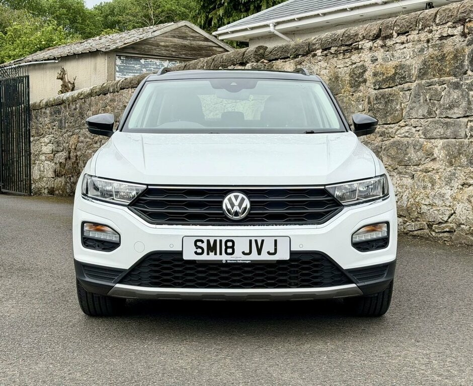 Volkswagen T-Roc 1L Se SM18JVJ White #2