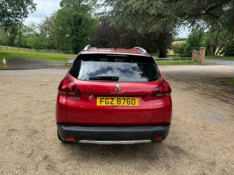 Peugeot 2008 1.6 Bluehdi Allure Euro FGZ8760 Red #4