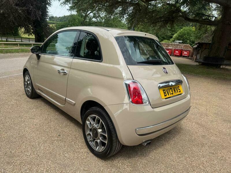 Fiat 500 1.2 Lounge Euro 4 Beige #4