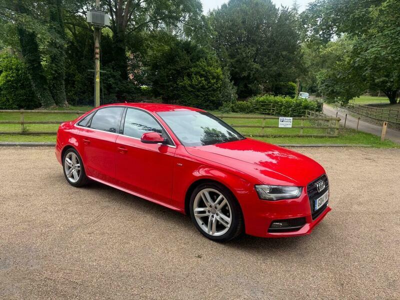Audi A4 2.0 Tdi S Line Red #5
