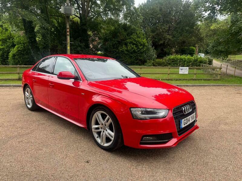 Audi A4 2.0 Tdi S Line Red #6