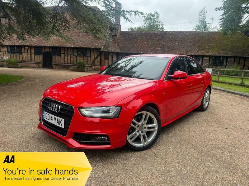 Audi A4 2.0 Tdi S Line Red