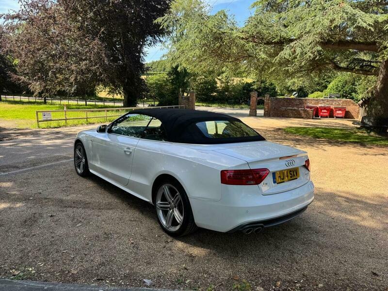 Audi A5 2.0 Tdi S Line White #4