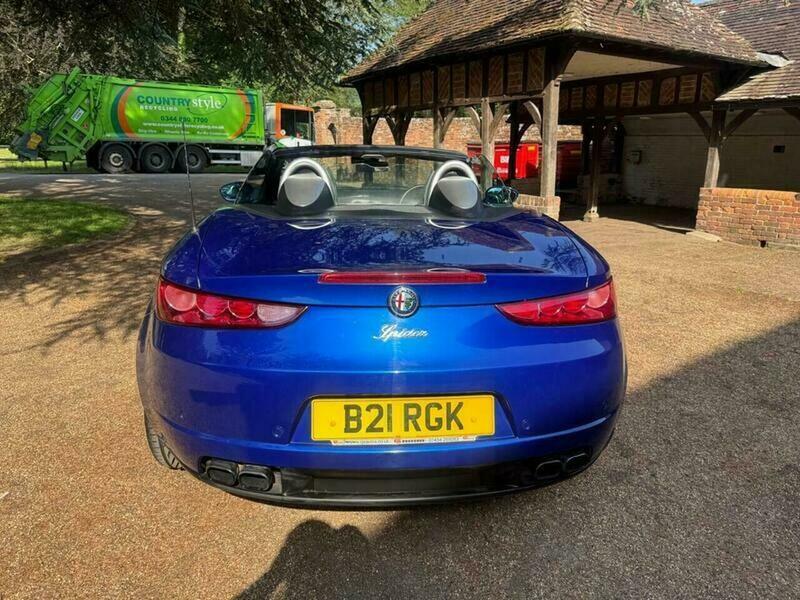 Alfa Romeo Spider 3.2 Jts V6 Q4 35800 Miles Fsh Rare Car Black #17