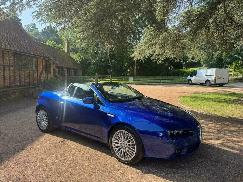 Alfa Romeo Spider 3.2 Jts V6 Q4 35800 Miles Fsh Rare Car Black #20