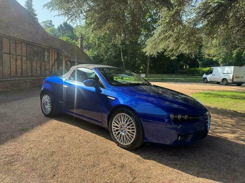 Alfa Romeo Spider 3.2 Jts V6 Q4 35800 Miles Fsh Rare Car Black #14