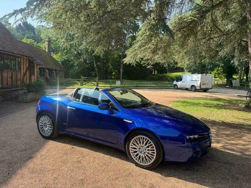 Alfa Romeo Spider 3.2 Jts V6 Q4 35800 Miles Fsh Rare Car Black #23