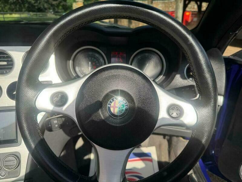 Alfa Romeo Spider 3.2 Jts V6 Q4 35800 Miles Fsh Rare Car Black #35
