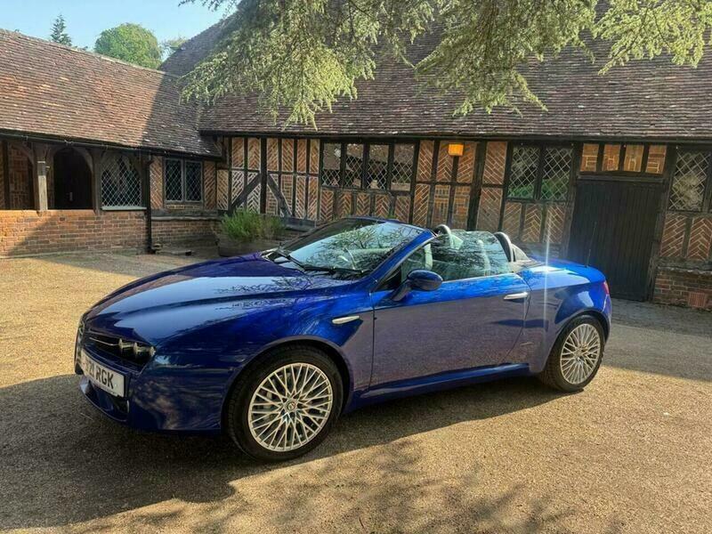 Alfa Romeo Spider 3.2 Jts V6 Q4 35800 Miles Fsh Rare Car Black #15