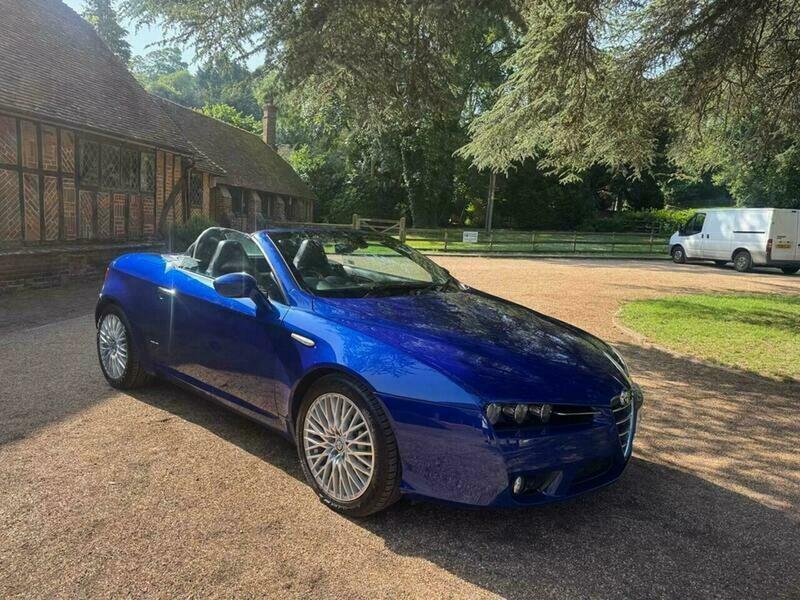 Alfa Romeo Spider 3.2 Jts V6 Q4 35800 Miles Fsh Rare Car Black #21