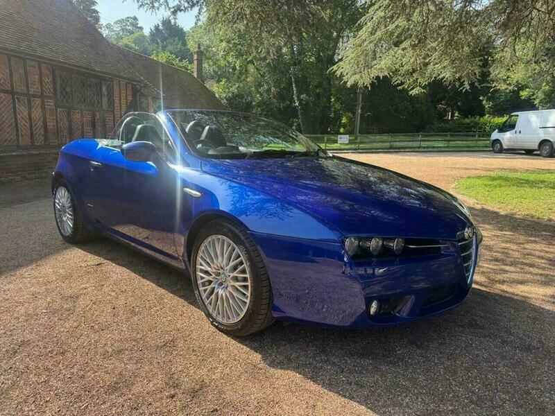Alfa Romeo Spider 3.2 Jts V6 Q4 35800 Miles Fsh Rare Car Black #13