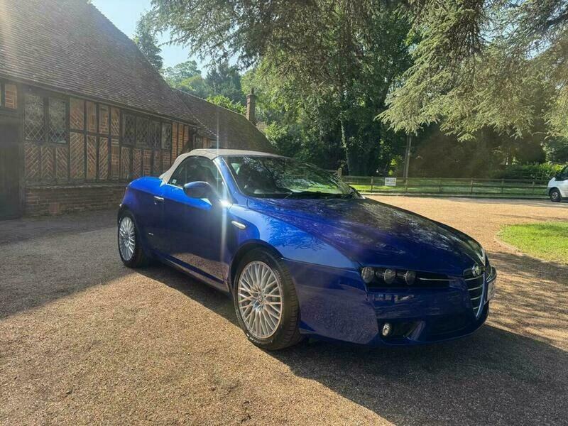 Alfa Romeo Spider 3.2 Jts V6 Q4 35800 Miles Fsh Rare Car Black #9