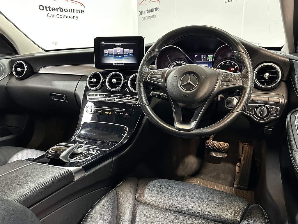 Mercedes-Benz C Class C350e Sport Blue #4