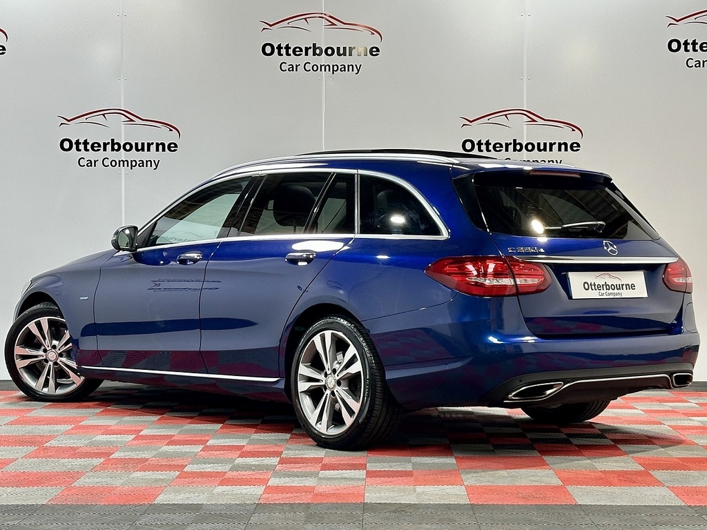 Mercedes-Benz C Class C350e Sport Blue #3