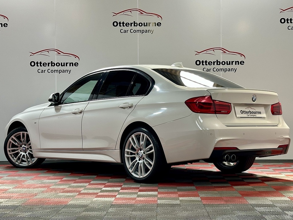 BMW 3 Series 335D M Sport White #3