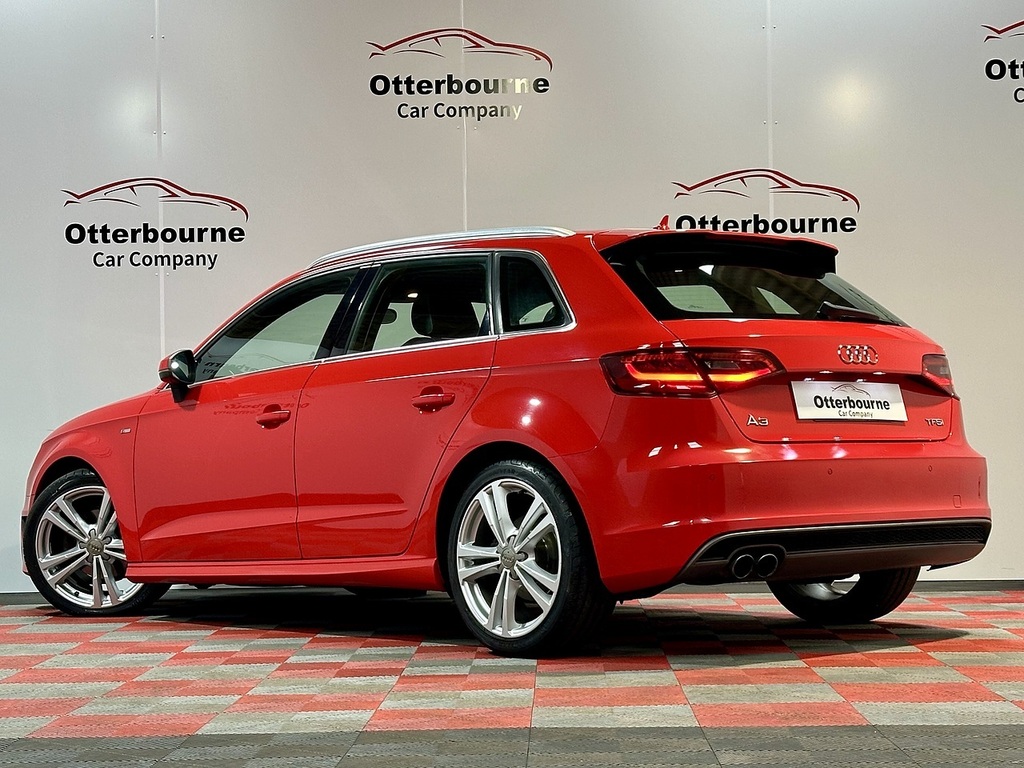 Audi A3 Tfsi S Line Red #3