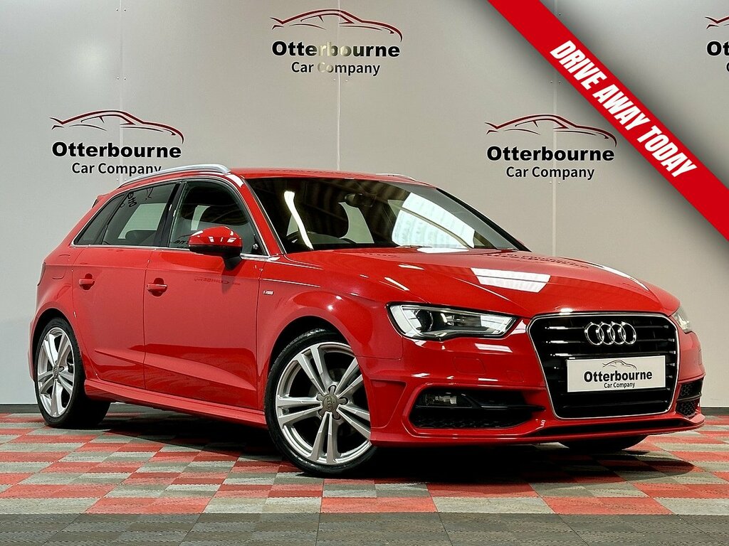 Audi A3 Tfsi S Line Red