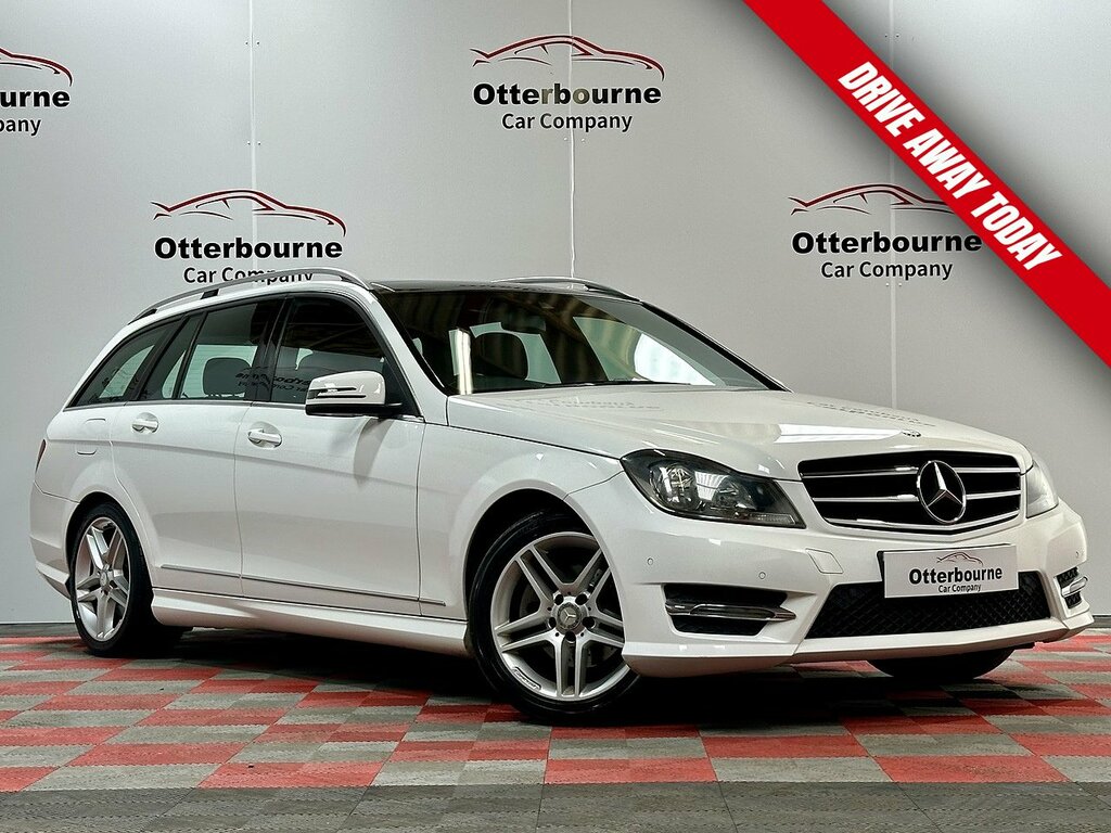 Mercedes-Benz C Class C250 Cdi Amg Sport Edition White