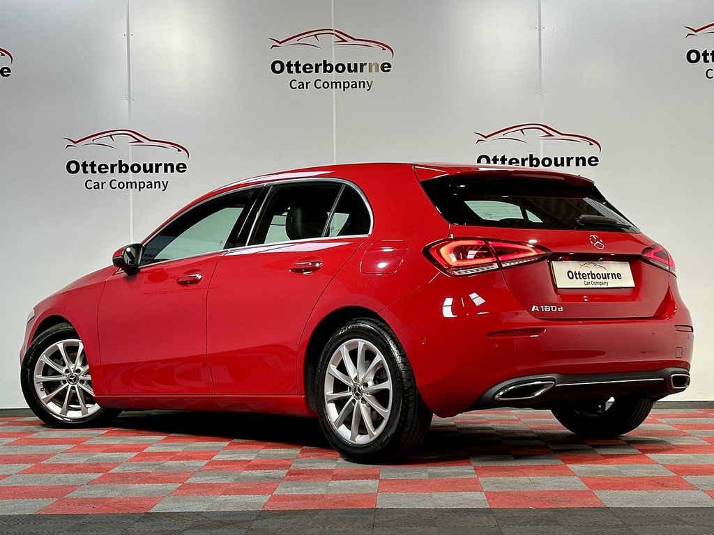 Mercedes-Benz A Class A180d Sport Red #3