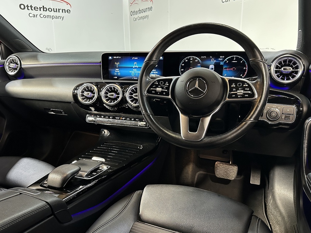 Mercedes-Benz A Class A180d Sport Red #4