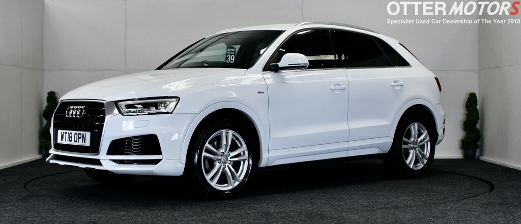Audi Q3 Suv 1.4 Tfsi Cod S Line Edition - Ulez Compliant White