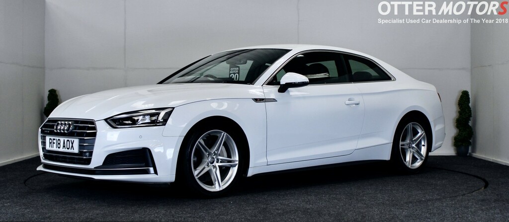 Audi A5 Coupe 2.0 Tfsi S Line S-tronic Quattro - Ulez Comp White