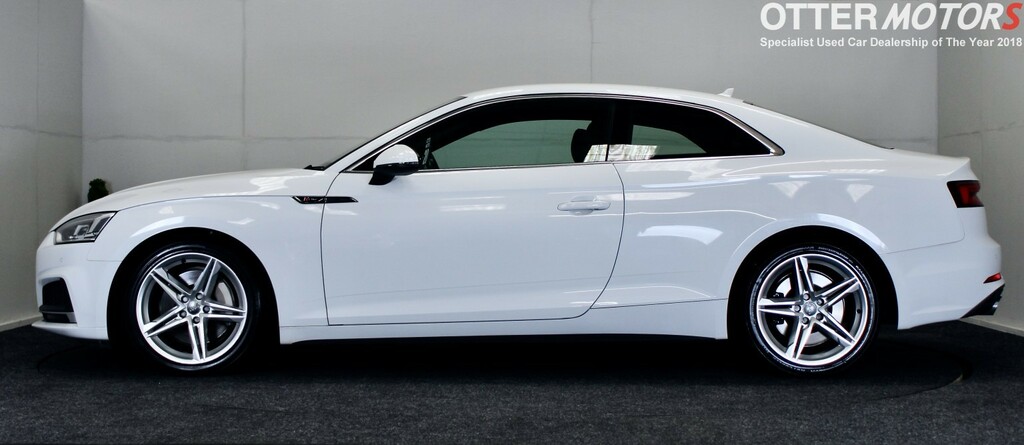 Audi A5 Coupe 2.0 Tfsi S Line S-tronic Quattro - Ulez Comp White #3