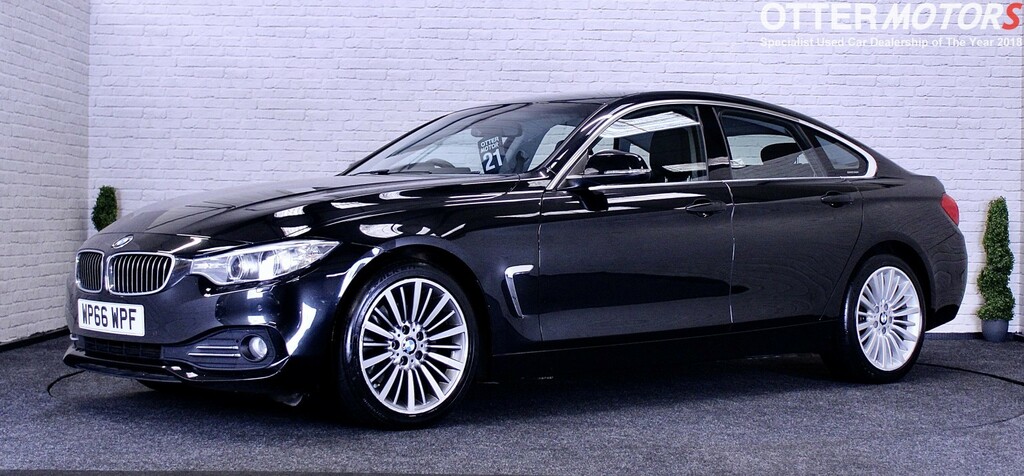 BMW 4 Series Gran Coupe 2.0 420D Luxury Gran Coupe - Ulez Compliant WP66WPF Black