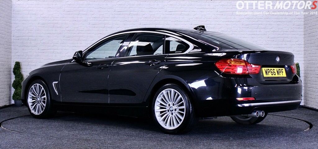 BMW 4 Series Gran Coupe 2.0 420D Luxury Gran Coupe - Ulez Compliant WP66WPF Black #4