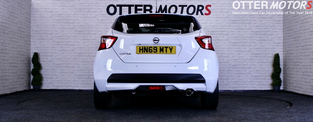 Nissan Micra 1.0 Dig-t Tekna White #5