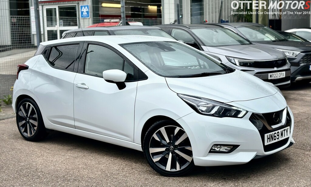 Nissan Micra Hatchback 1.0 Dig-t Tekna White