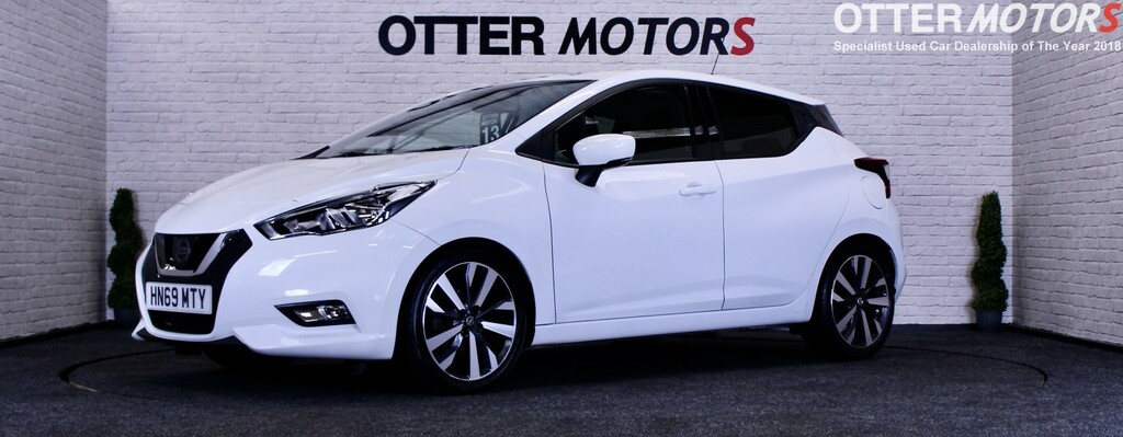 Nissan Micra 1.0 Dig-t Tekna White