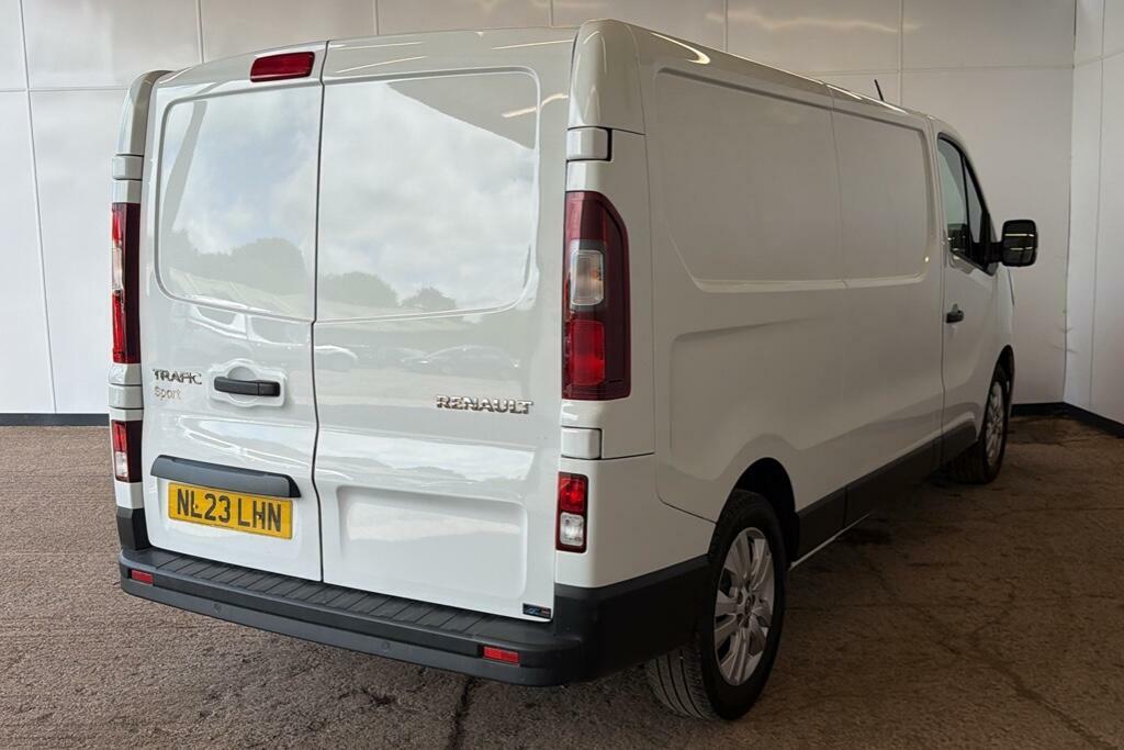Renault Trafic 2.0 Dci Blue Ll30 Sport Panel Van Manua NL23LHN White #4
