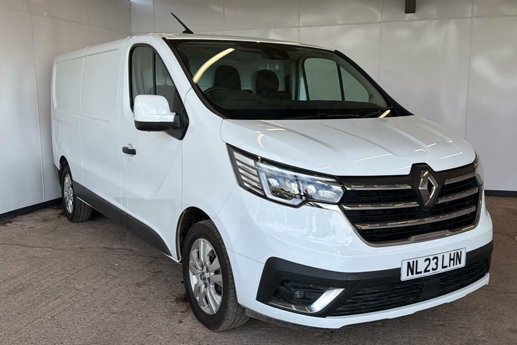 Renault Trafic 2.0 Dci Blue Ll30 Sport Panel Van Manua White